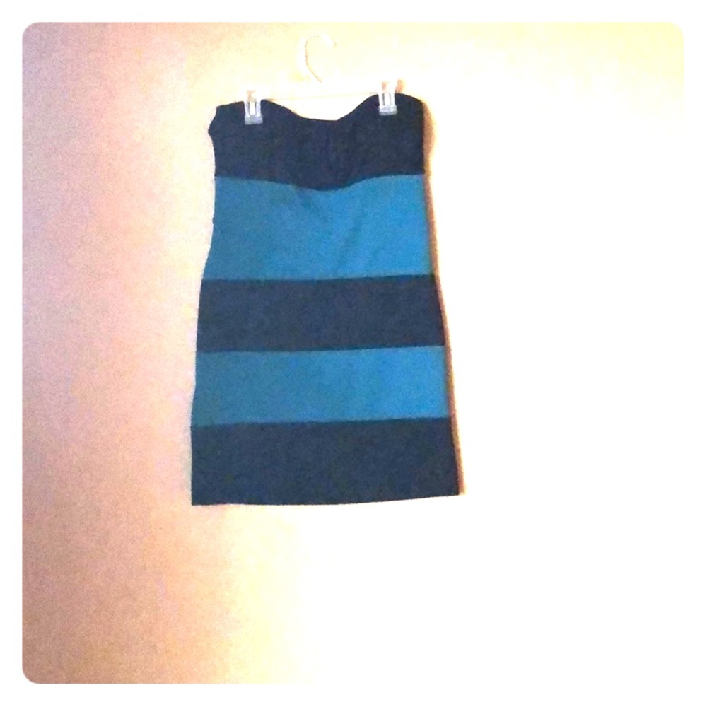 Rue 21 striped party dress size L